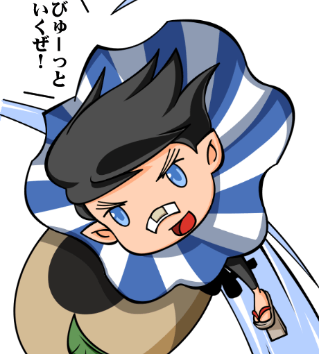 【英語物語キャラ図鑑】新・からっ風太郎