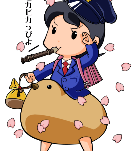 【英語物語キャラ図鑑】ご入学ぴよ子