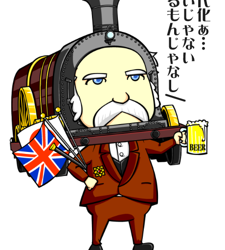 【英語物語キャラ図鑑】偉人さんトーマスん